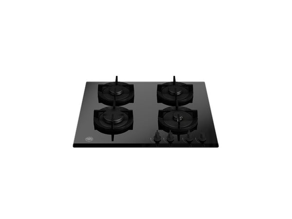 bertazzoni modern gas hob on glass 60cm