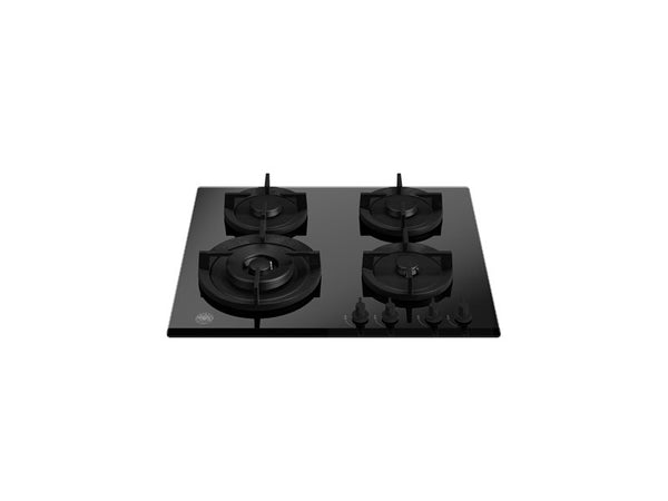 bertazzoni modern gas hob on glass 60cm