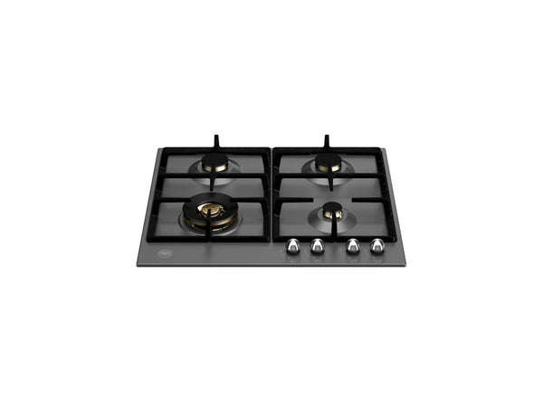bertazzoni heritage gas hob 60cm black