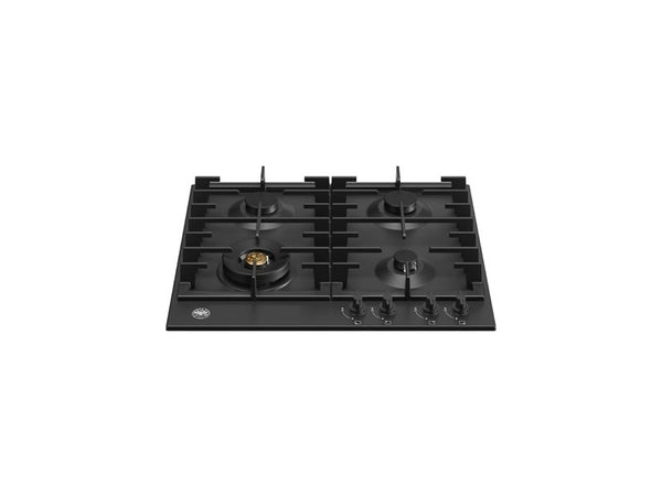 bertazzoni modern gas hob black