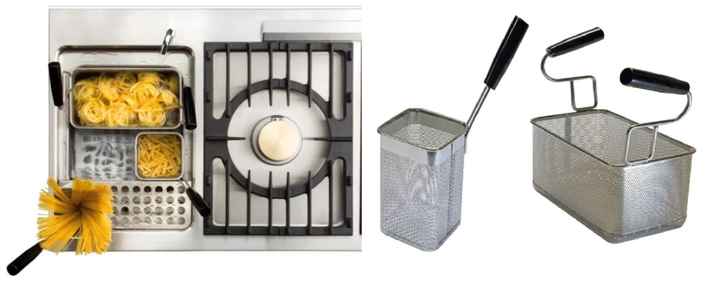 lacanche range cooker pasta baskets