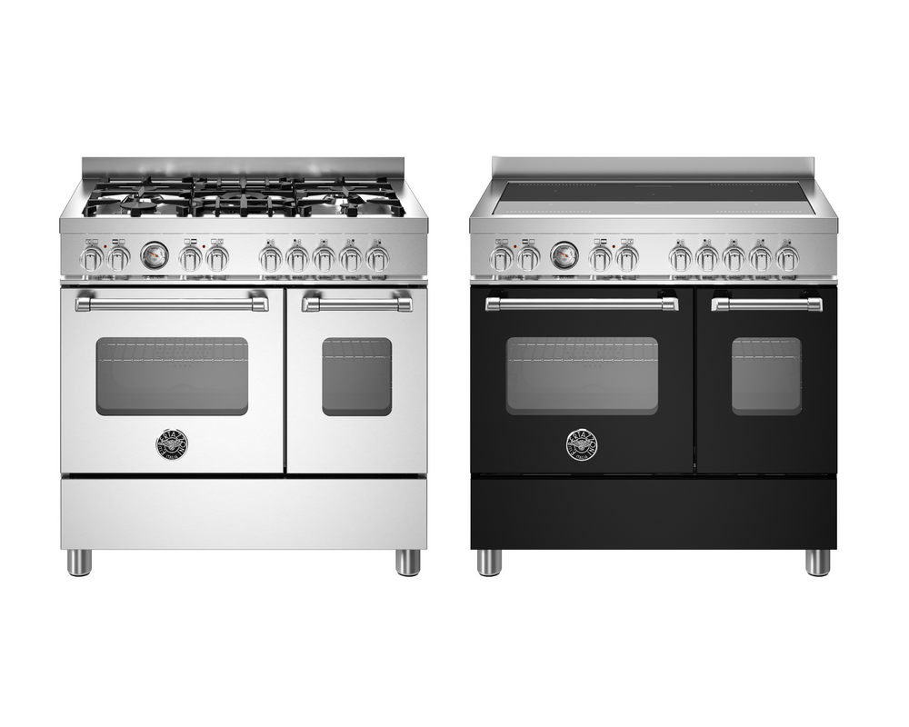 bertazzoni master double oven range cookers