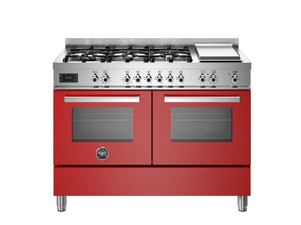 bertazzoni rosso range cooker
