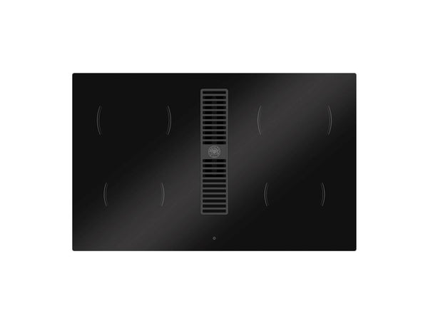 bertazzoni modern induction hob with extraction 90cm