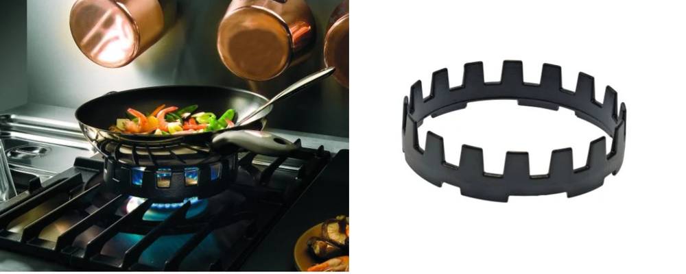 lacanche range cooker wok ring
