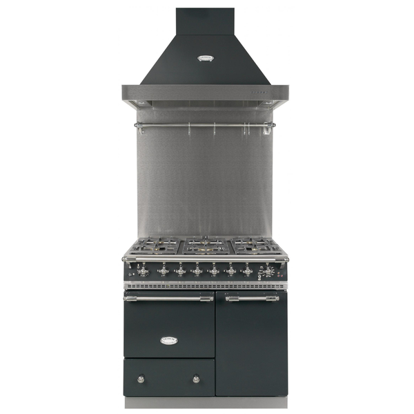 lacanche range cooker with cooker hood