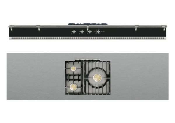 lacanche 2200mm integrated range cooker hob