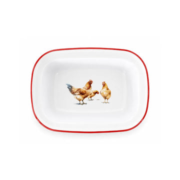 Falcon 20cm Oblong Pie Dish - Chicken