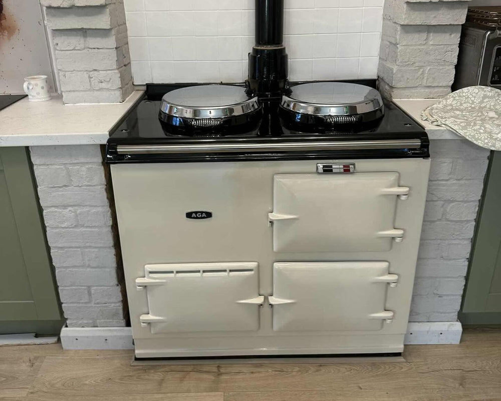 cream aga enamel