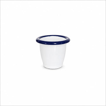 Egg Cup - White with Cobalt Blue | Falcon