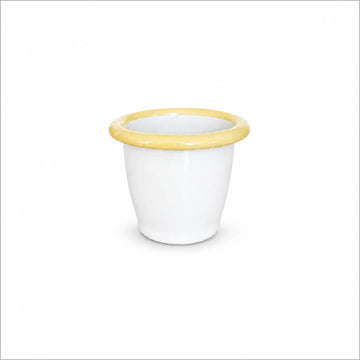 Egg Cup - White with Yellow | Falcon