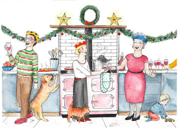 aga christmas card