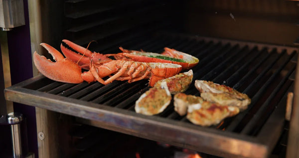 charlie outdoor oven seafood