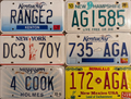 american aga license plates