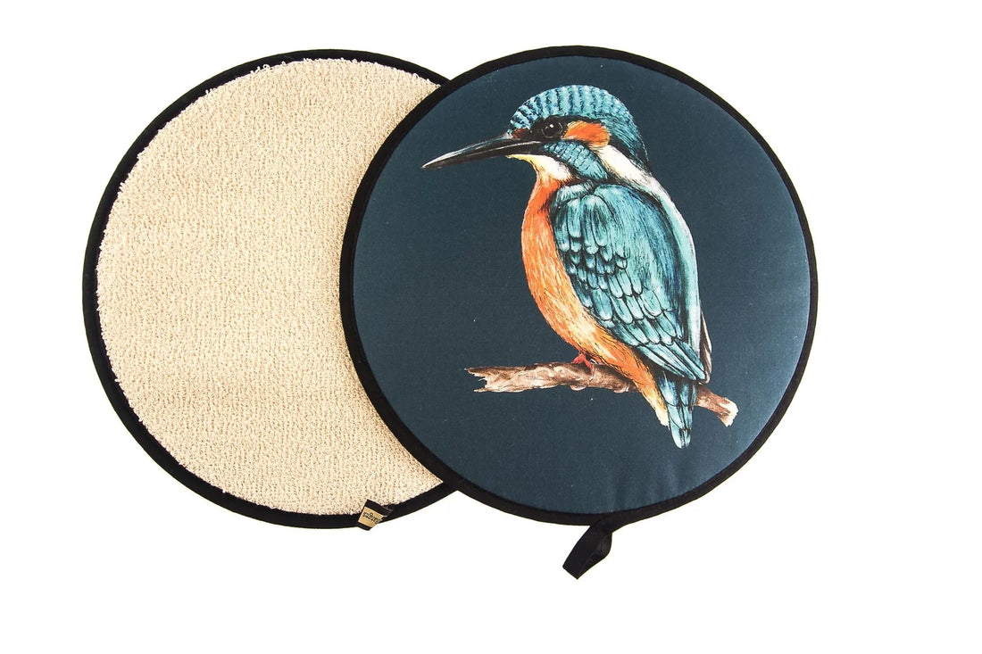 blue kingfisher hob cover