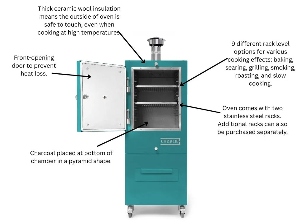 annotated charlie outdoor oven