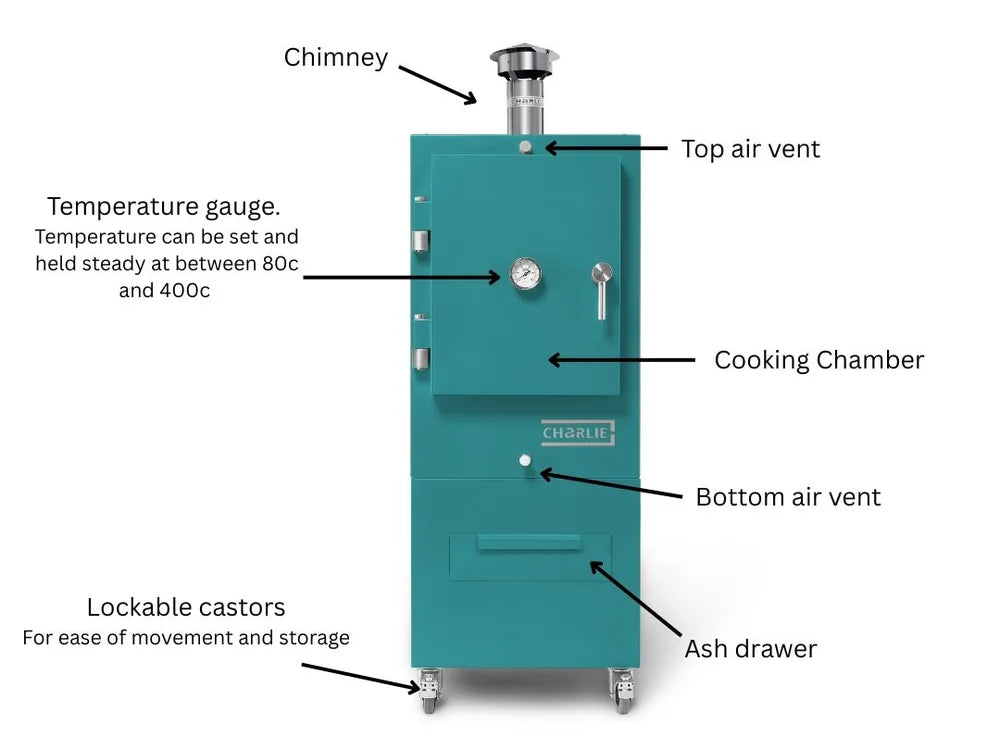 annotated charlie outdoor oven