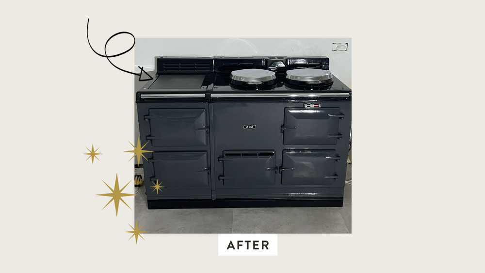 aga refurbishment after picture