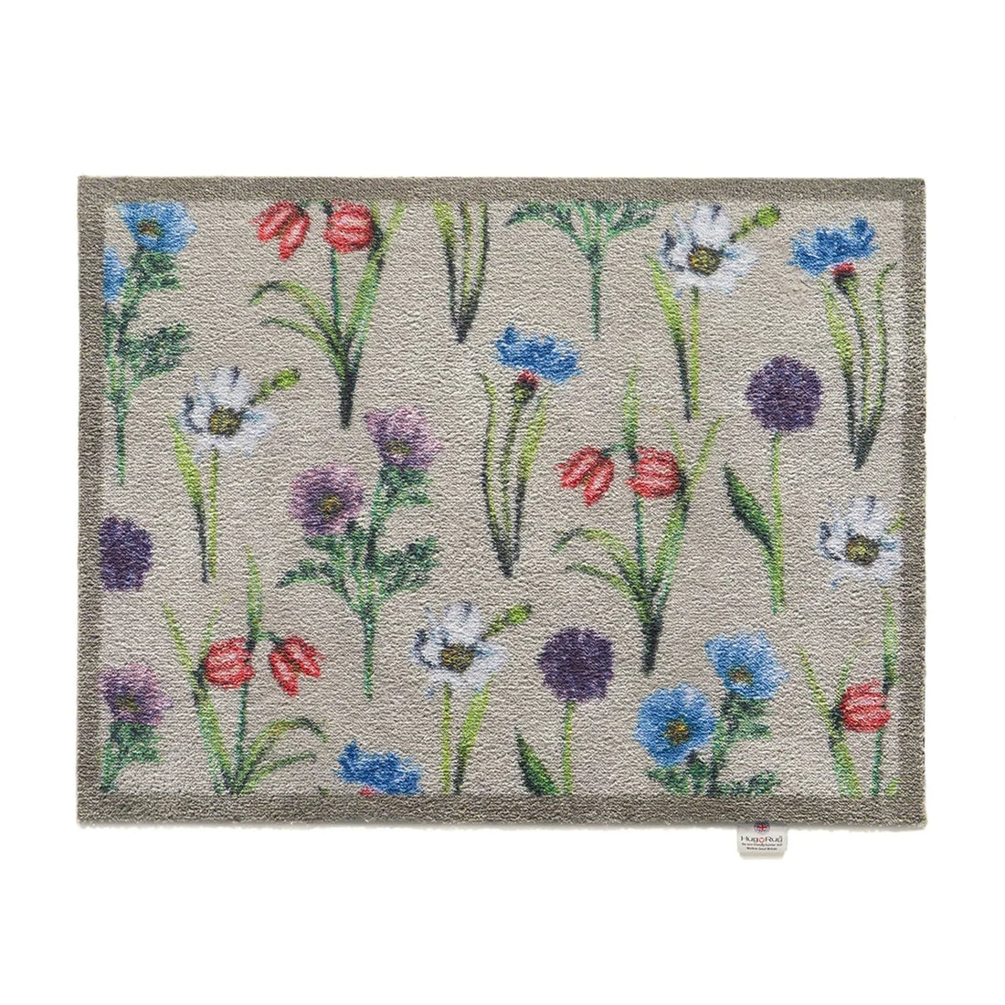 hug rug multi floral mat