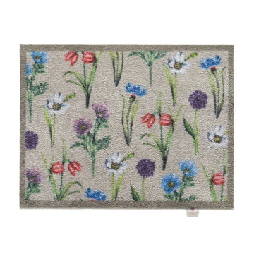 hug rug multi floral mat