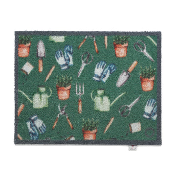 garden tools hug rug mat