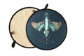 blue diving kingfisher aga hob cover