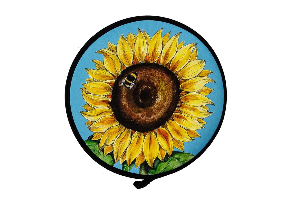 rural rangers aga sunflower hob cover