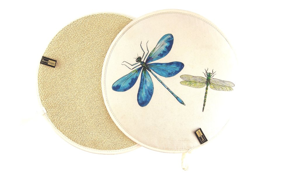aga hob cover white butterfly