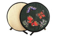 aga hob cover green butterfly