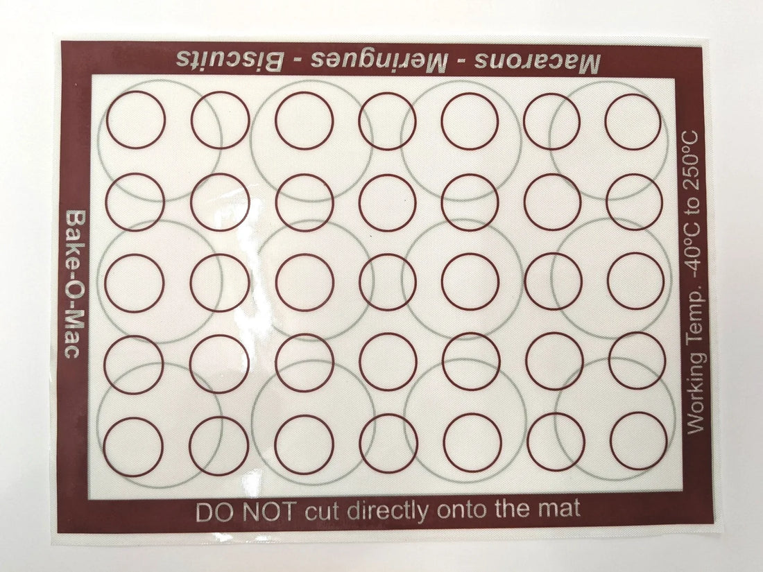 silicone macaron and meringue mat