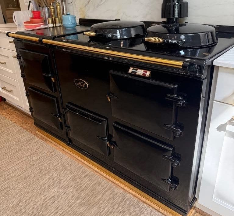 black aga enamel