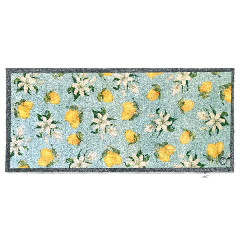 lemon and lilies hug rug