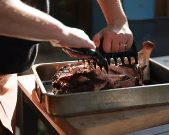 charlie charcoal oven slow cooked pork