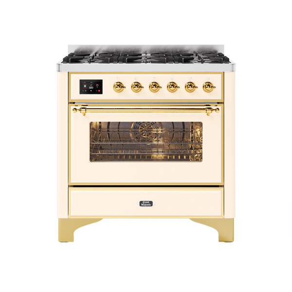 Antique White | Brass