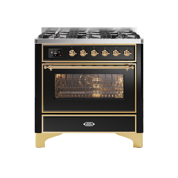 Gloss Black | Brass