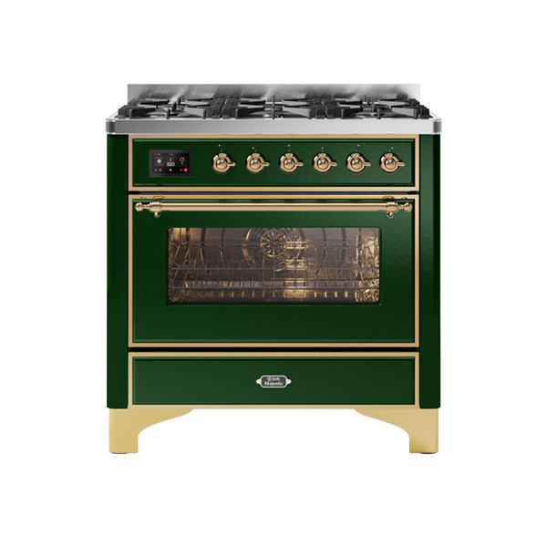 Emerald Green | Brass