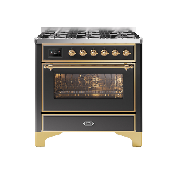 Matt Graphite | Brass