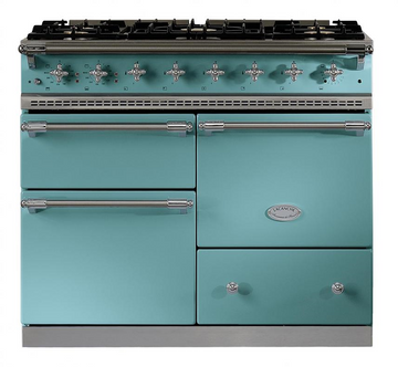 lacanche classic macon teal blue range cooker