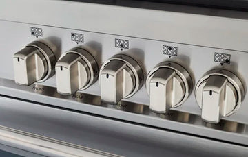 bertazzoni master range cooker control knobs
