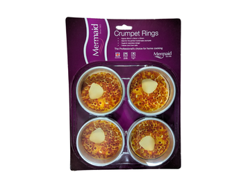 Mermaid Crumpet Rings (Set of 4)