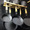 netherton foundry wall mounted pan rack