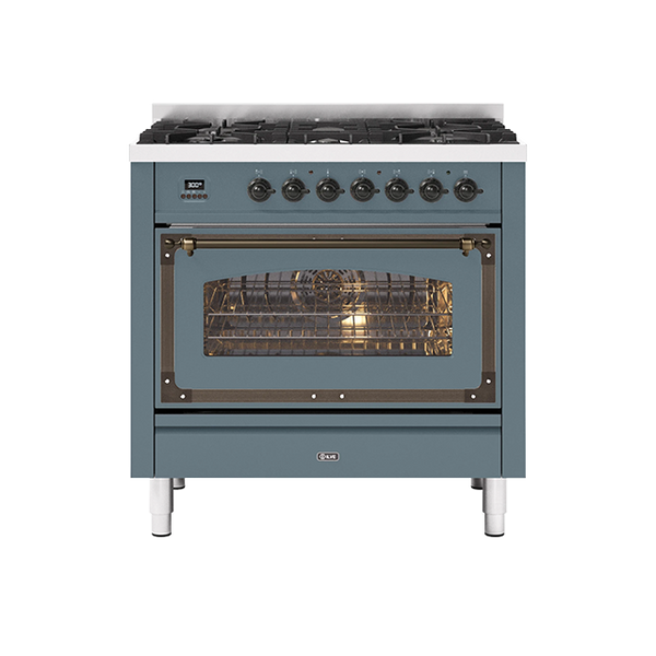 Blue Grey | Antique Bronze