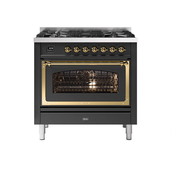 Matt Graphite | Brass