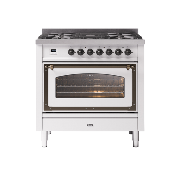 White | Antique Bronze