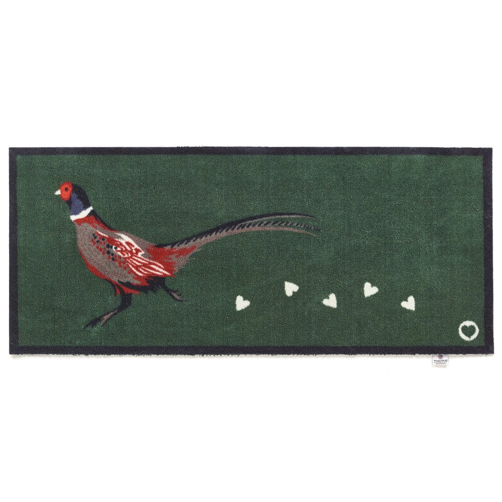 green pheasant hug rug for 4 oven aga