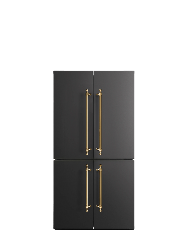 Nostalgie in Graphite Matt | Brass