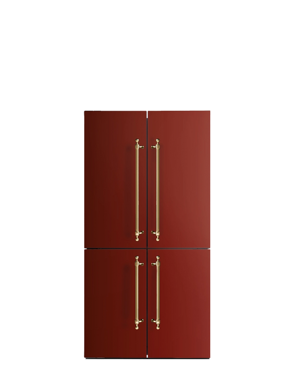 Nostalgie in Burgundy Red | Brass