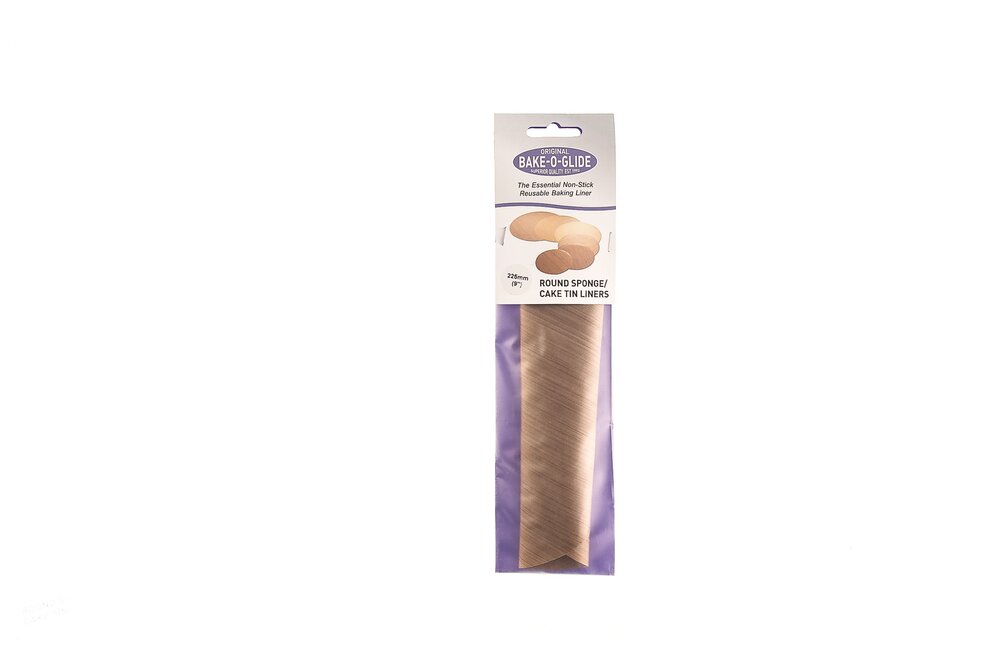bake o glide round cake tin liners