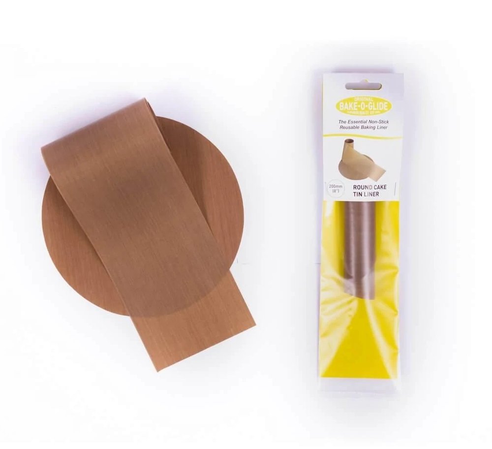 bake o glide round cake tin liners
