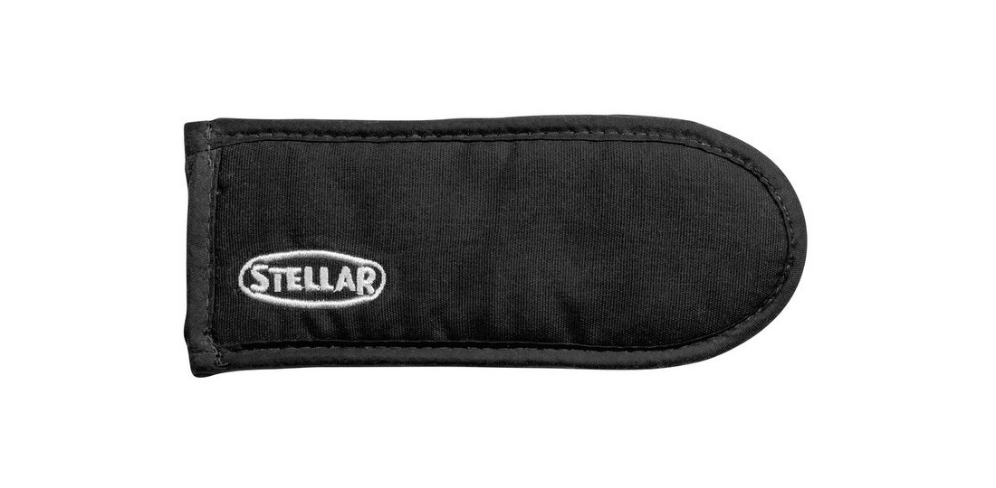 stellar long black pot handle holder